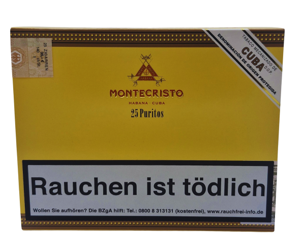 Montecristo Puritos 25er Schachtel
