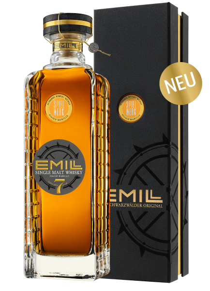 EMILL Spielwerk Whisky – 7 Jahre – Finish Marille 700ml