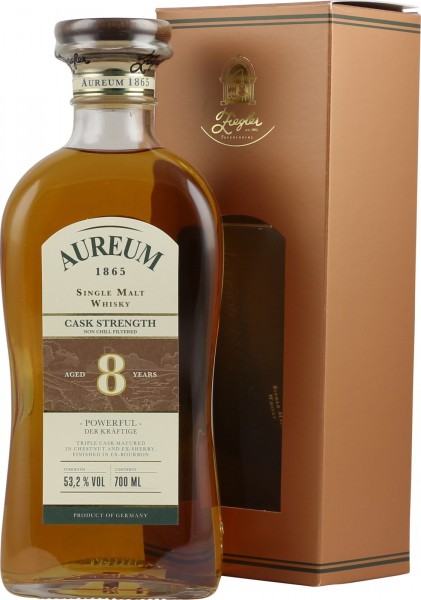Aureum 1865 Single Malt Whisky Cask Strength Non Chill Filtered