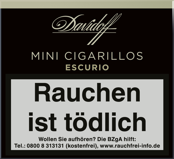 Davidoff Mini Cigarillos Escurio 20er