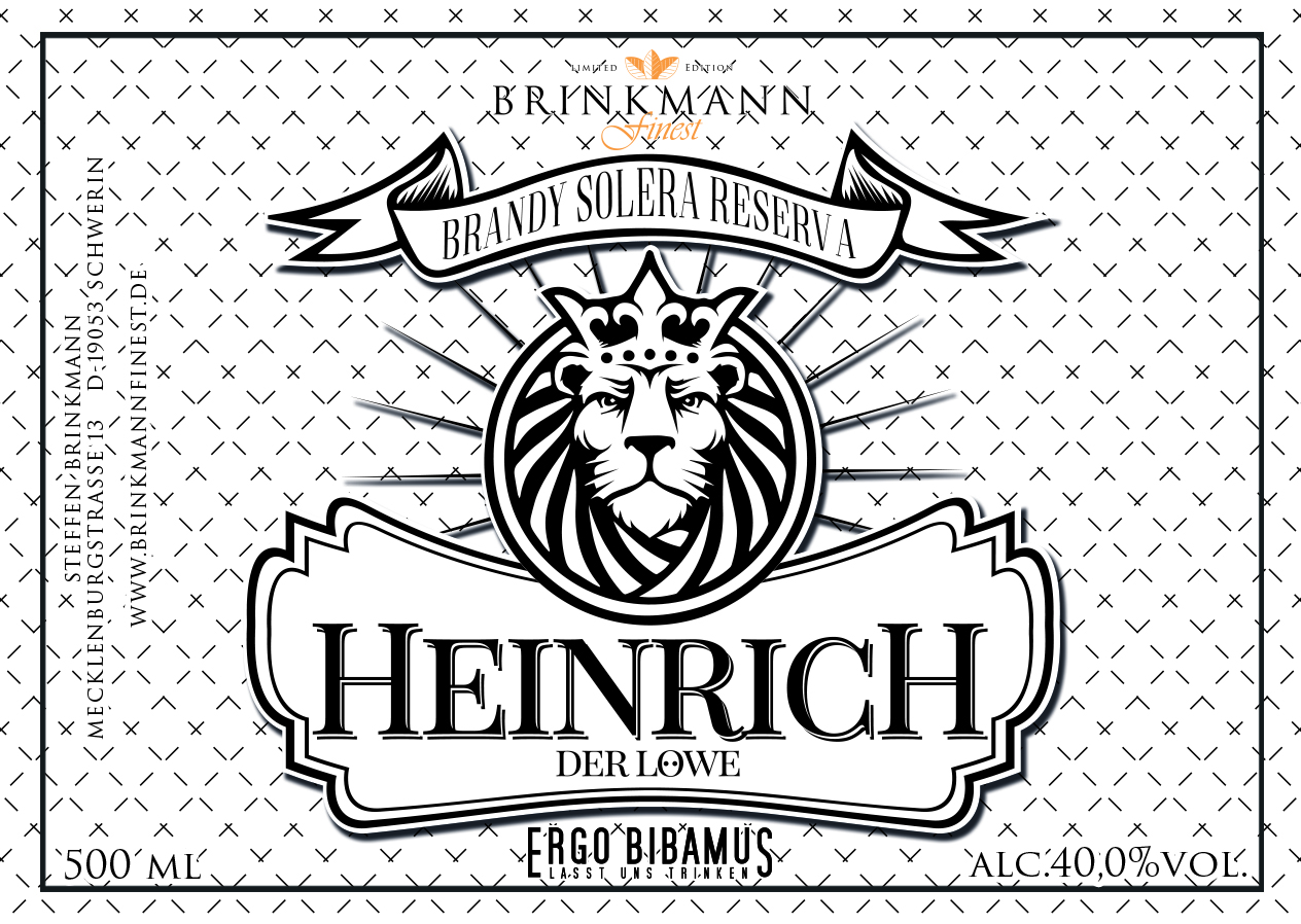 Heinrich der Löwe BRINKMANNfinest Steffen Brinkmann