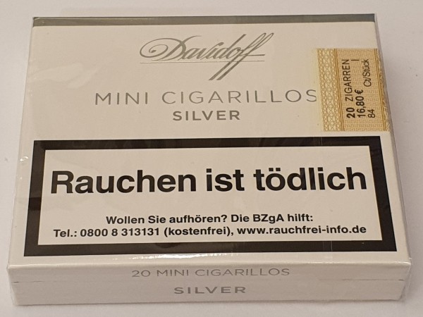 Davidoff Mini Cigarillos Silver 20er