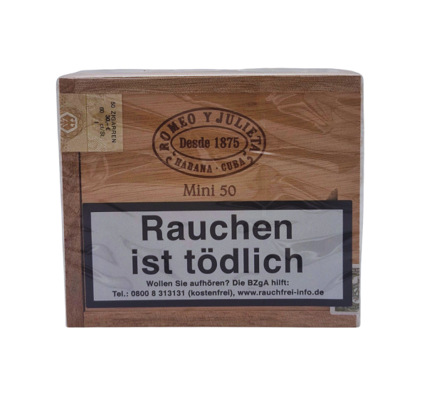Romeo y Julieta Mini 50er Holzkiste