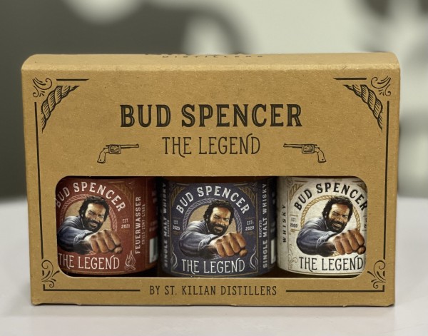 Bud Spencer 3er Whisky/ Likör Set