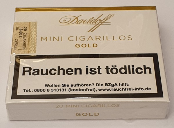 Davidoff Mini Cigarillos Gold 20er