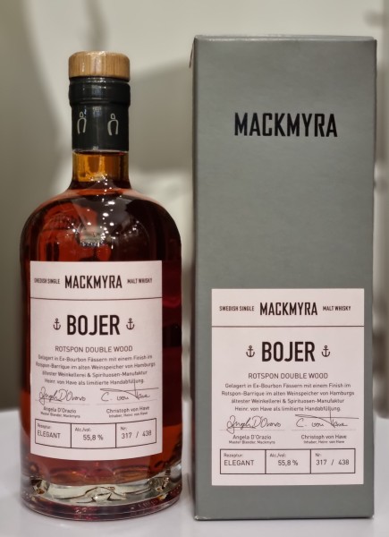 Mackmyra Single Malt Whisky Rotspon Bojer LIMITED EDITION