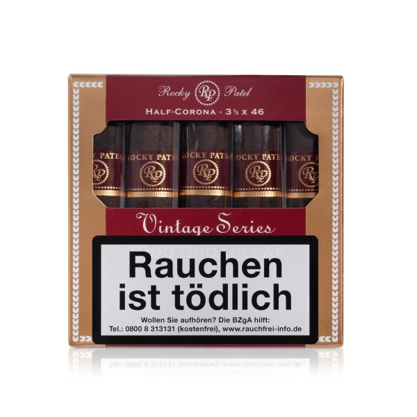 Rocky Patel Vintage Series 1990 Half Corona 5er Schachtel