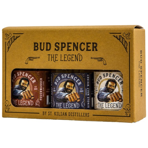 Bud Spencer 3er Whisky/ Likör Set