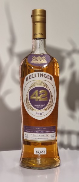 Hellinger 42 Port Cask Single Malt Whisky