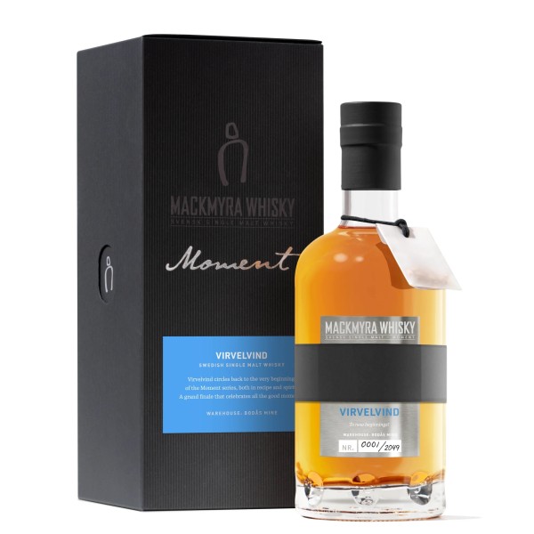 Mackmyra MOMENT VIRVELVIND Swedish Single Malt Whisky