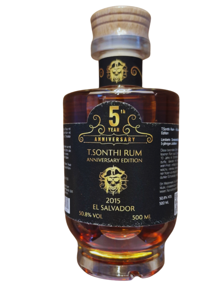 T.Sonthi 5th Anniversary El Salvador Single Cask *Limited Edition* 500ml
